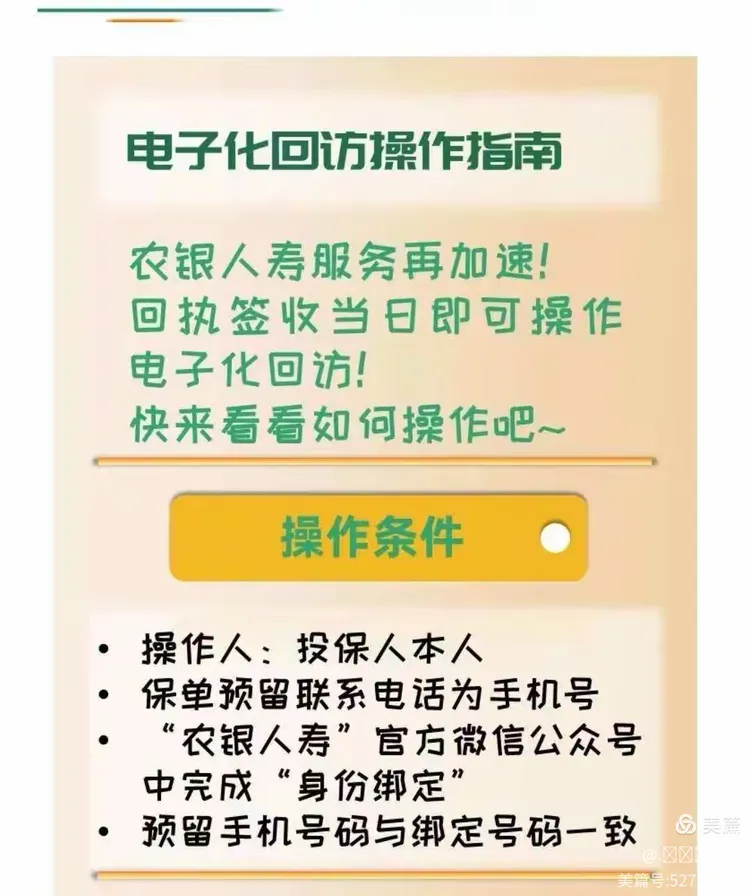 农银人寿电子化回访流程